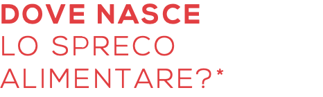 dove nasce lo spreco alimentare?*