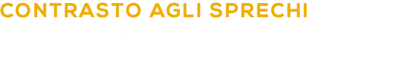 CONTRASTO AGLI SPRECHI NEI NOSTRI LOCALI PREFERITI!